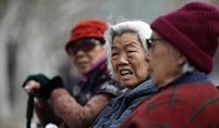 personne âgée en chine